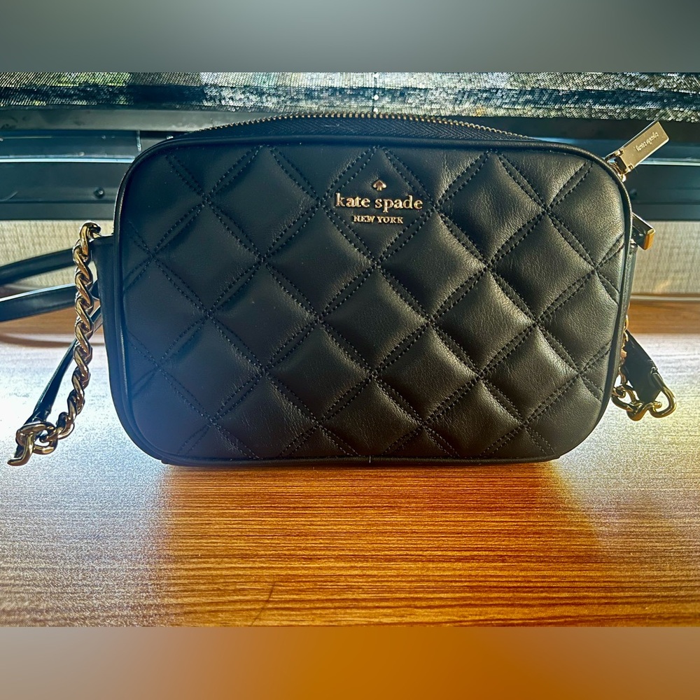 Kate Spade Natalia Double Zip Quilted Crossbody